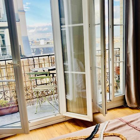 Ferienwohnung Chambre Avec Terrasse A Montmartre Sacre Coeur Paris Exterior foto