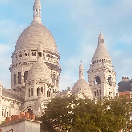 Ferienwohnung Chambre Avec Terrasse A Montmartre Sacre Coeur Paris Exterior foto