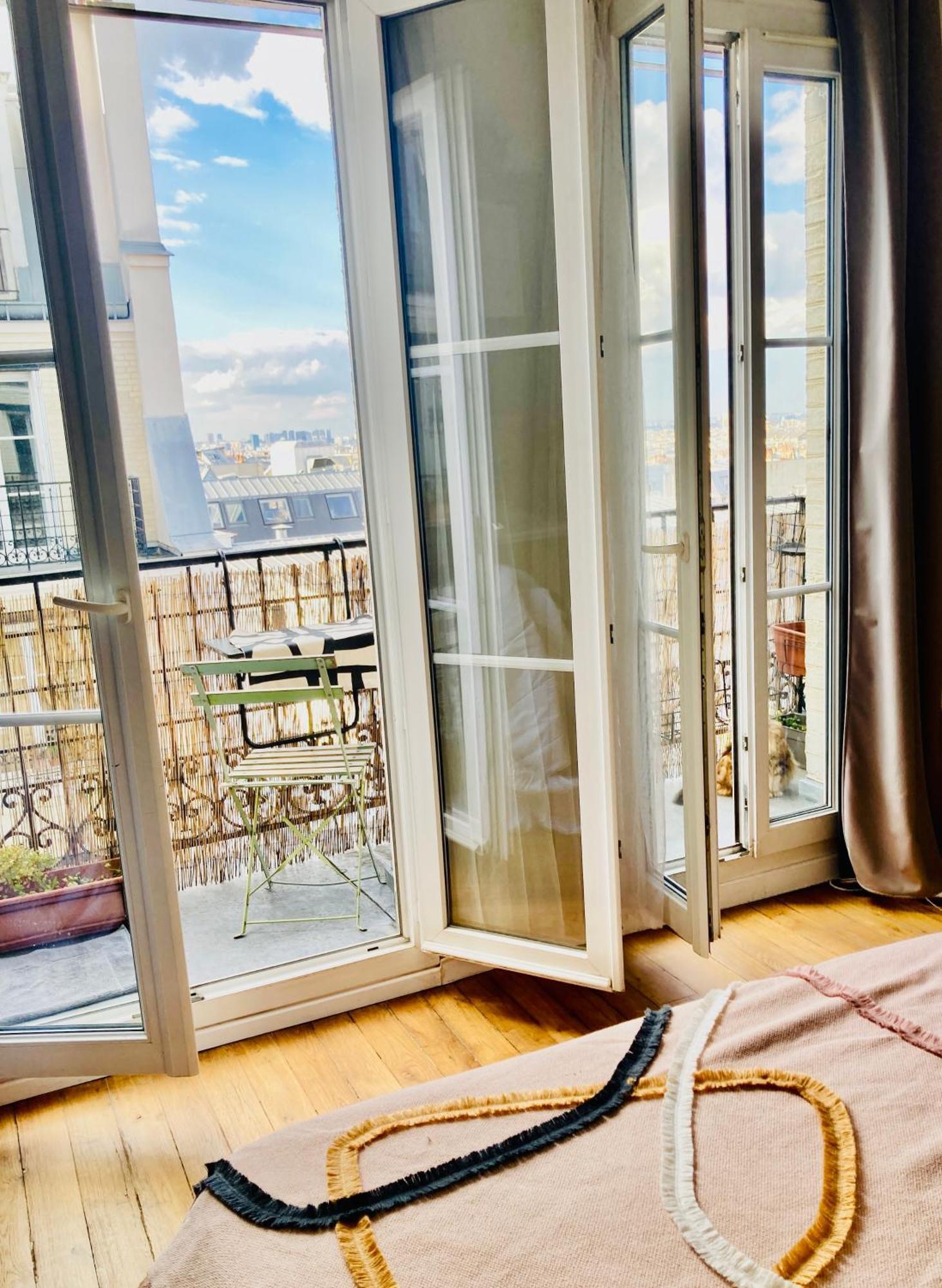 Ferienwohnung Chambre Avec Terrasse A Montmartre Sacre Coeur Paris Exterior foto